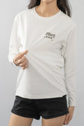 White Space Cotton Long Sleeve Athletic Shirt
